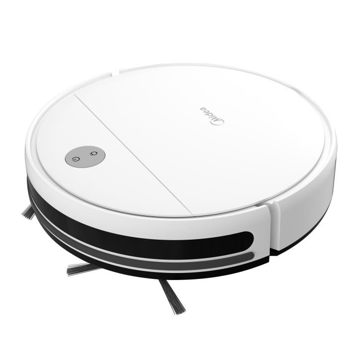 Aspirator robot MIDEA 2 in 1, telecomanda, 28 W, filtru HEPA, senzor anti-cadere, doua perii rotative, alb - imagine 7